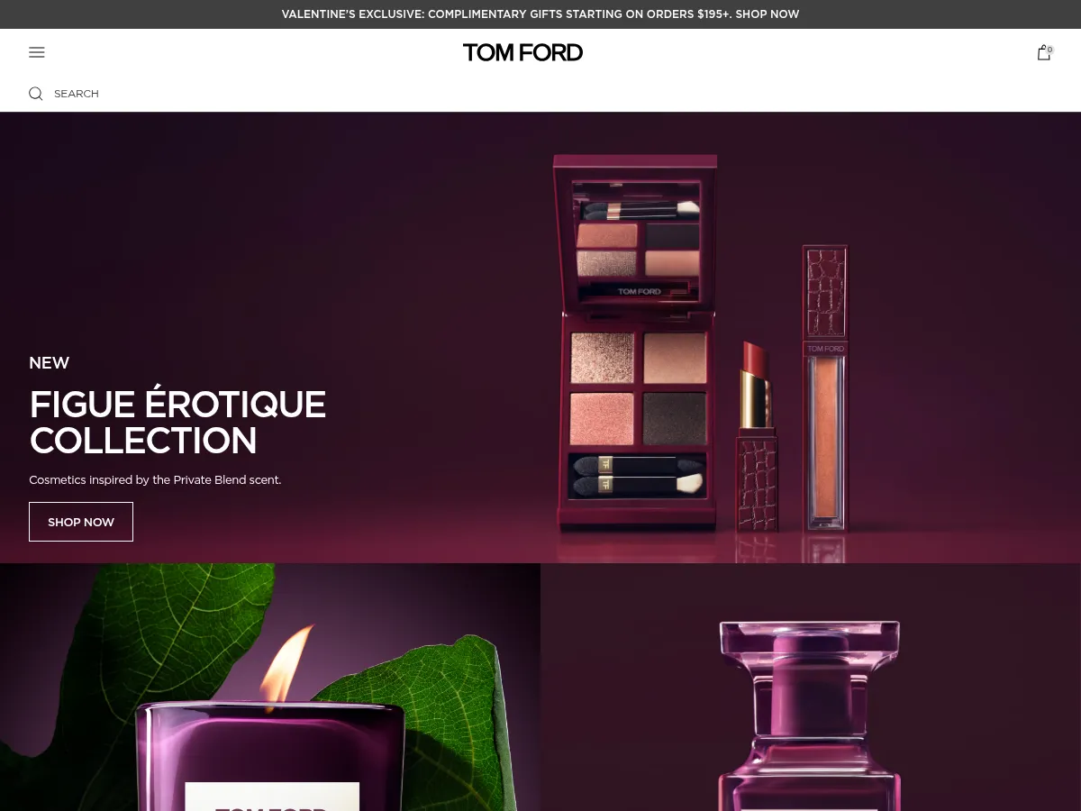 Tom Ford Beauty Screenshot