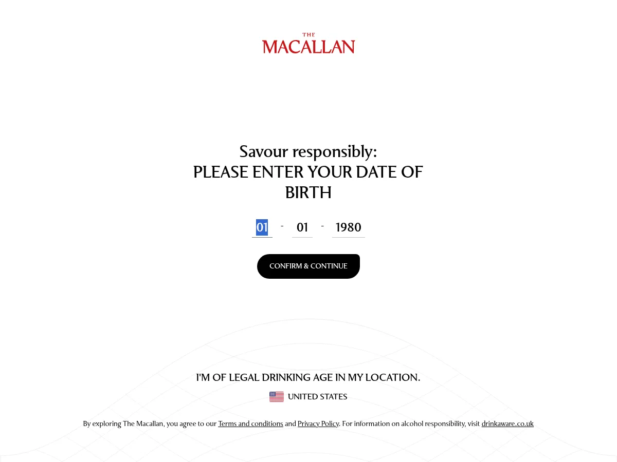 The Macallan Screenshot