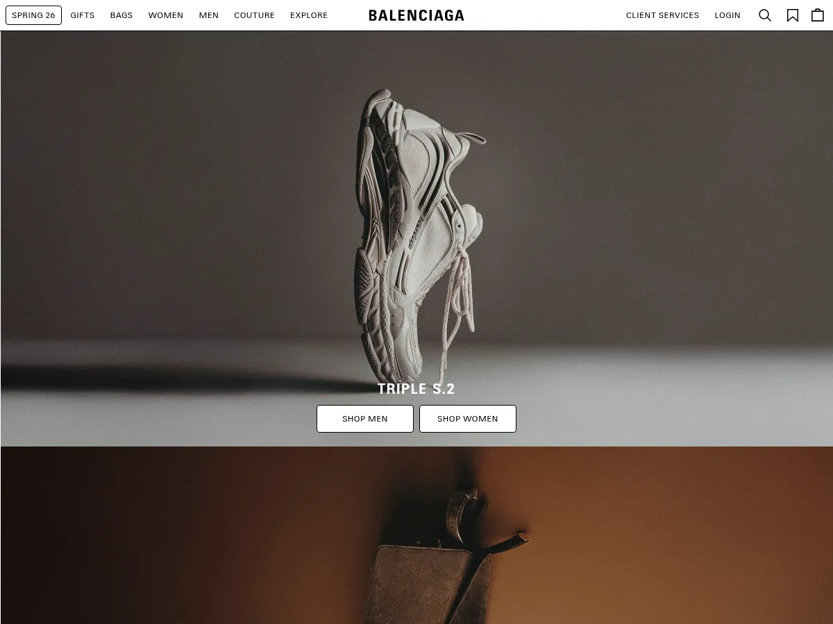 Balenciaga Screenshot