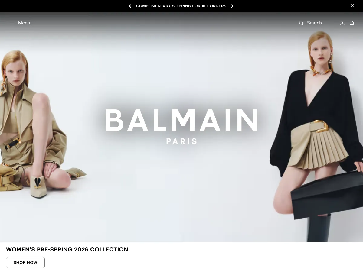 Balmain Screenshot