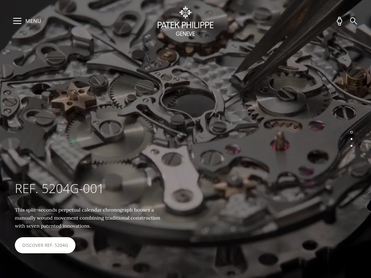 Patek Philippe Screenshot