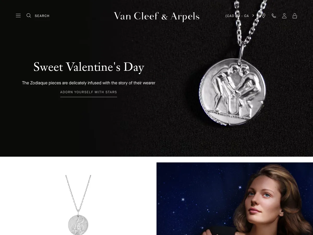Van Cleef & Arpels Screenshot