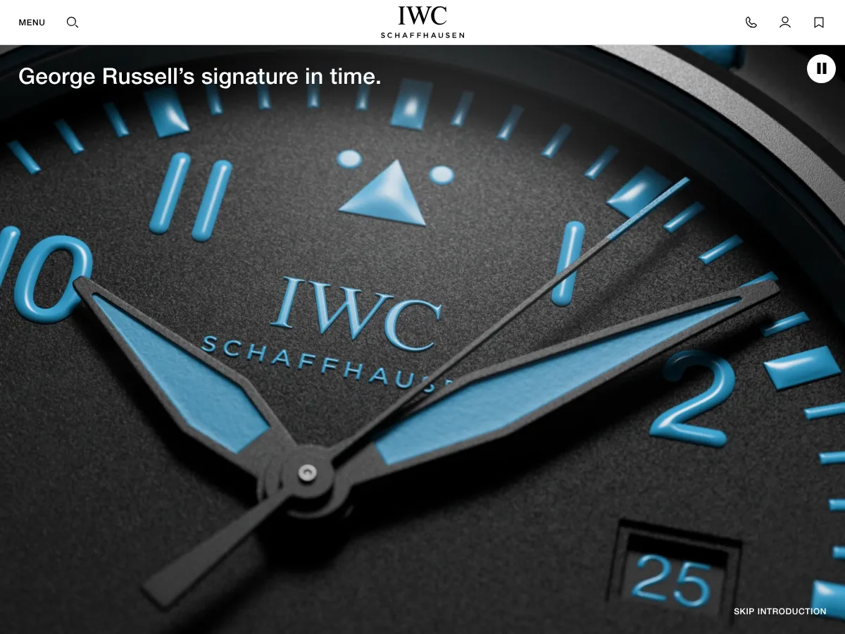 IWC Schaffhausen Screenshot