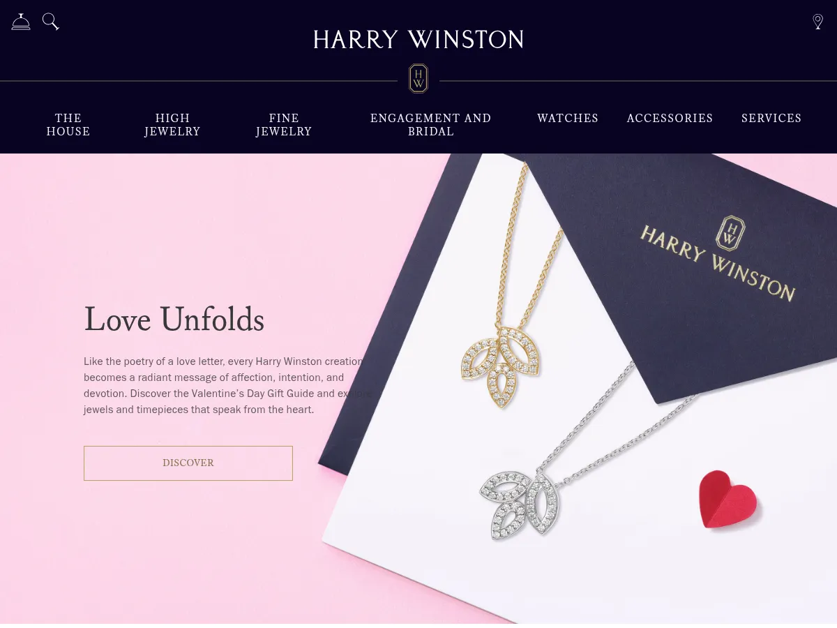 Harry Winston Screenshot