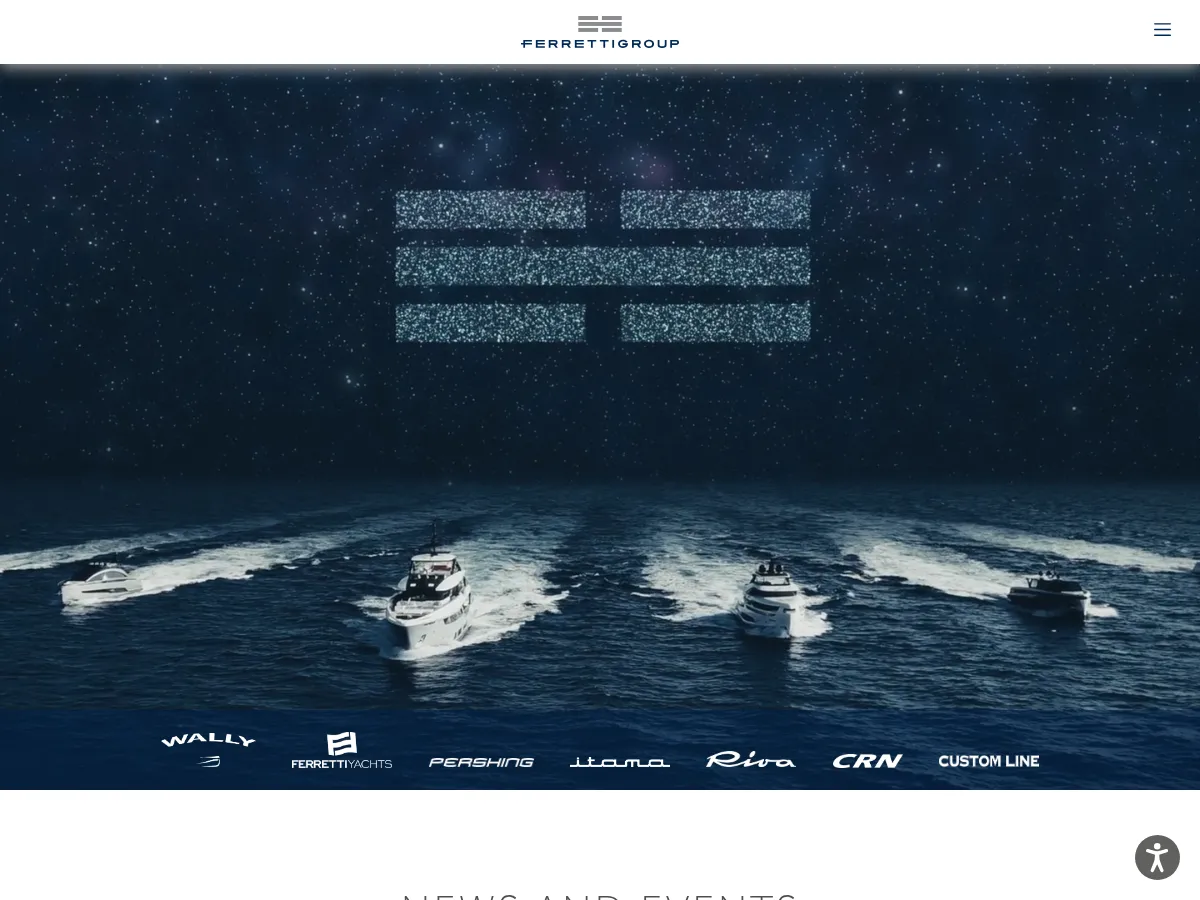 Ferretti Group Screenshot