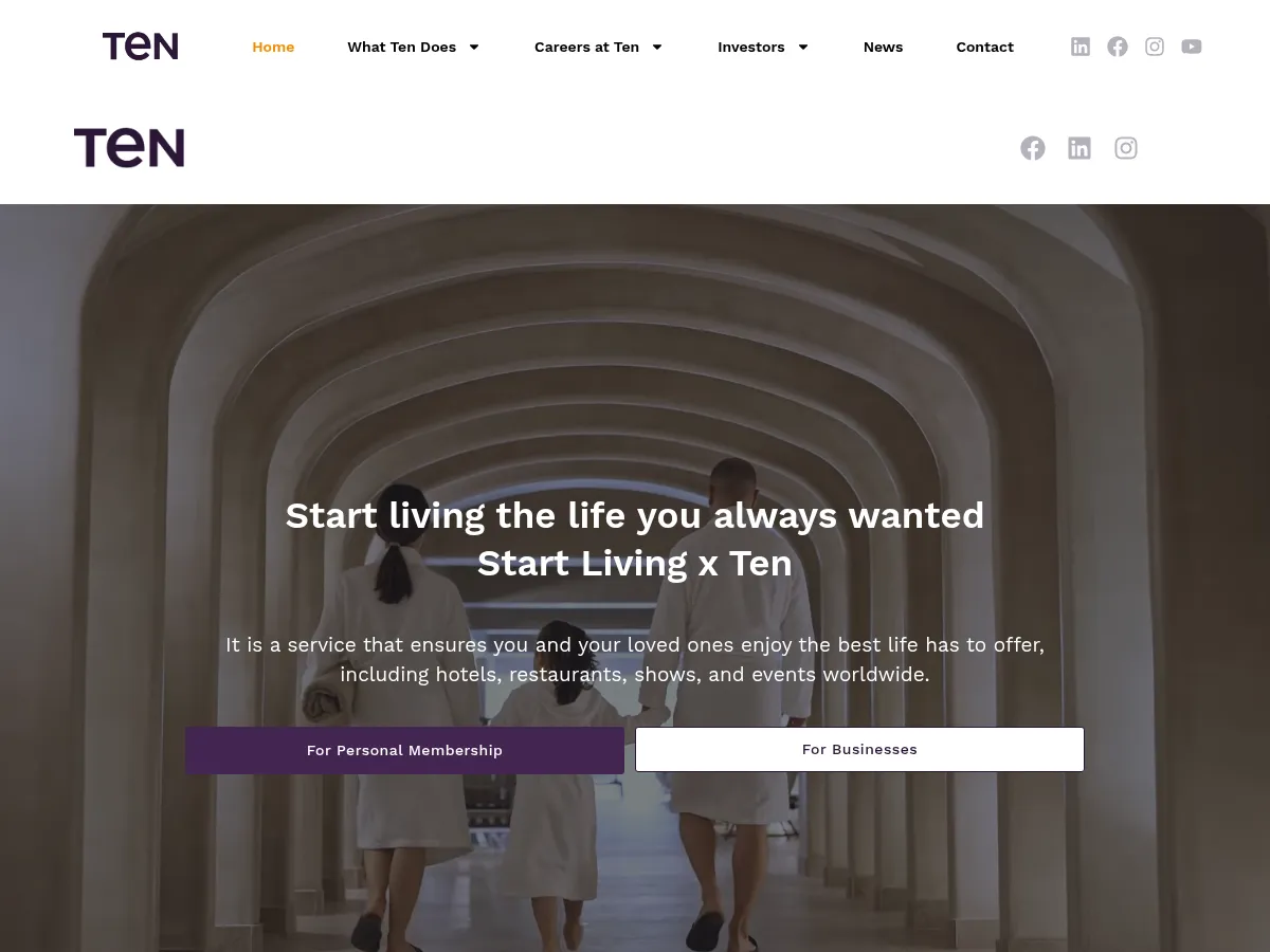 Ten Group Screenshot