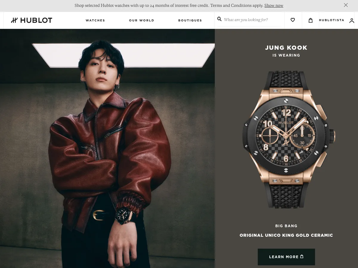 Hublot Screenshot