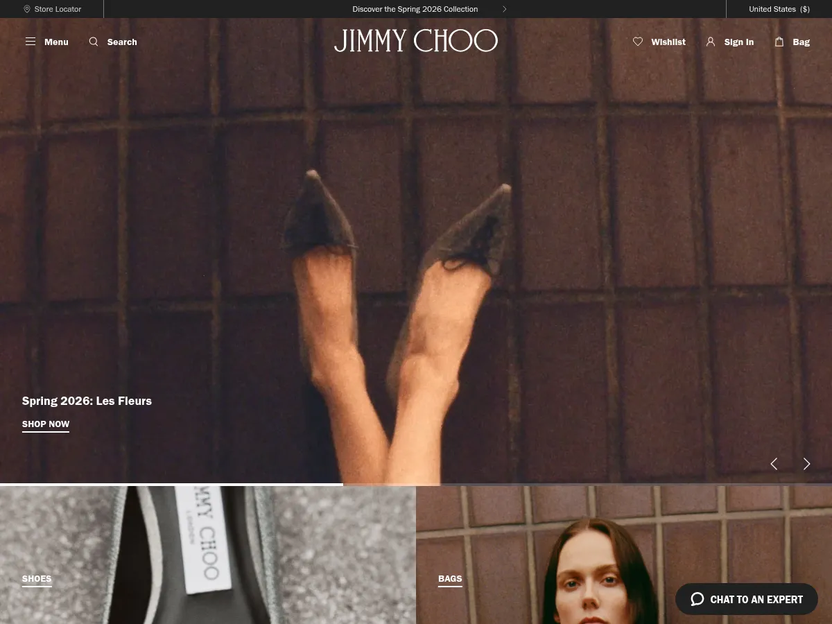 Jimmy Choo Screenshot
