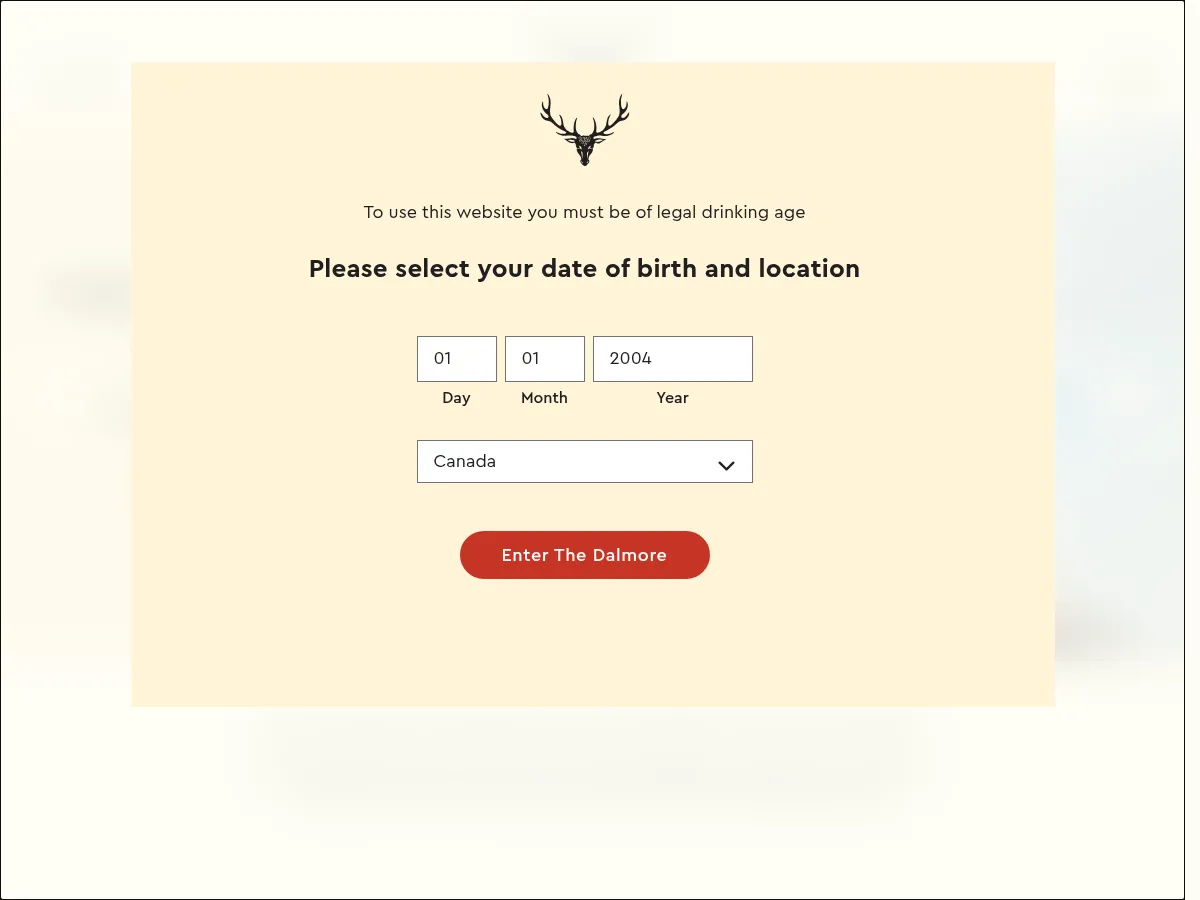 The Dalmore Screenshot