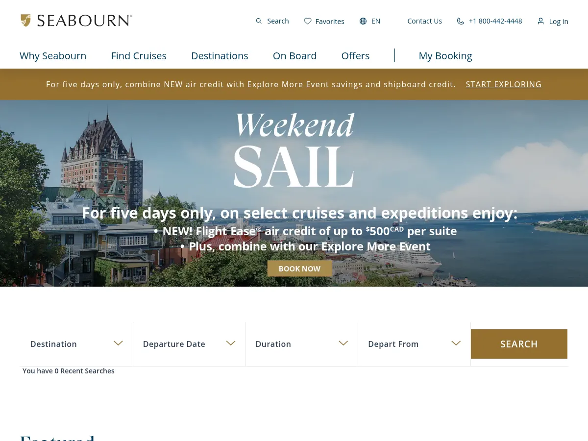 Seabourn Screenshot