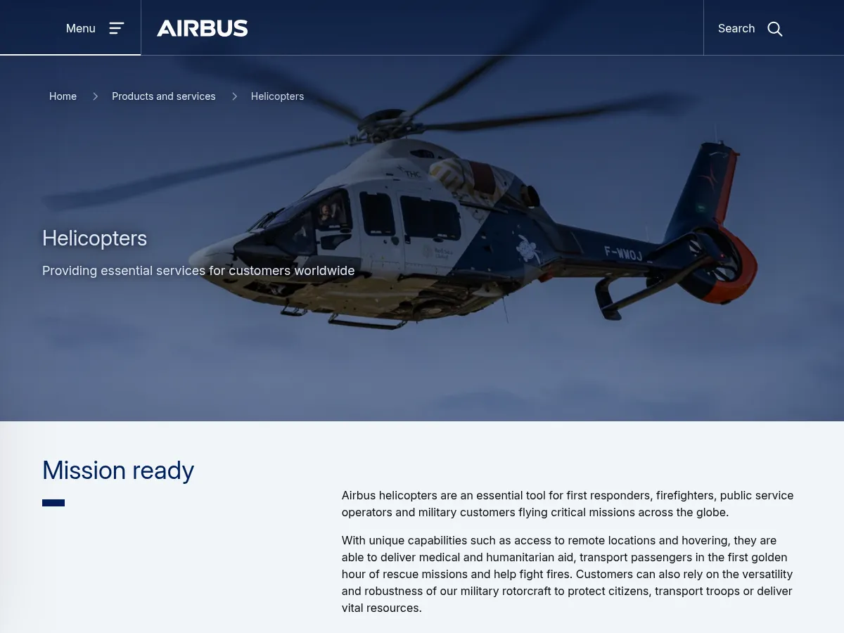 Airbus Helicopters Screenshot