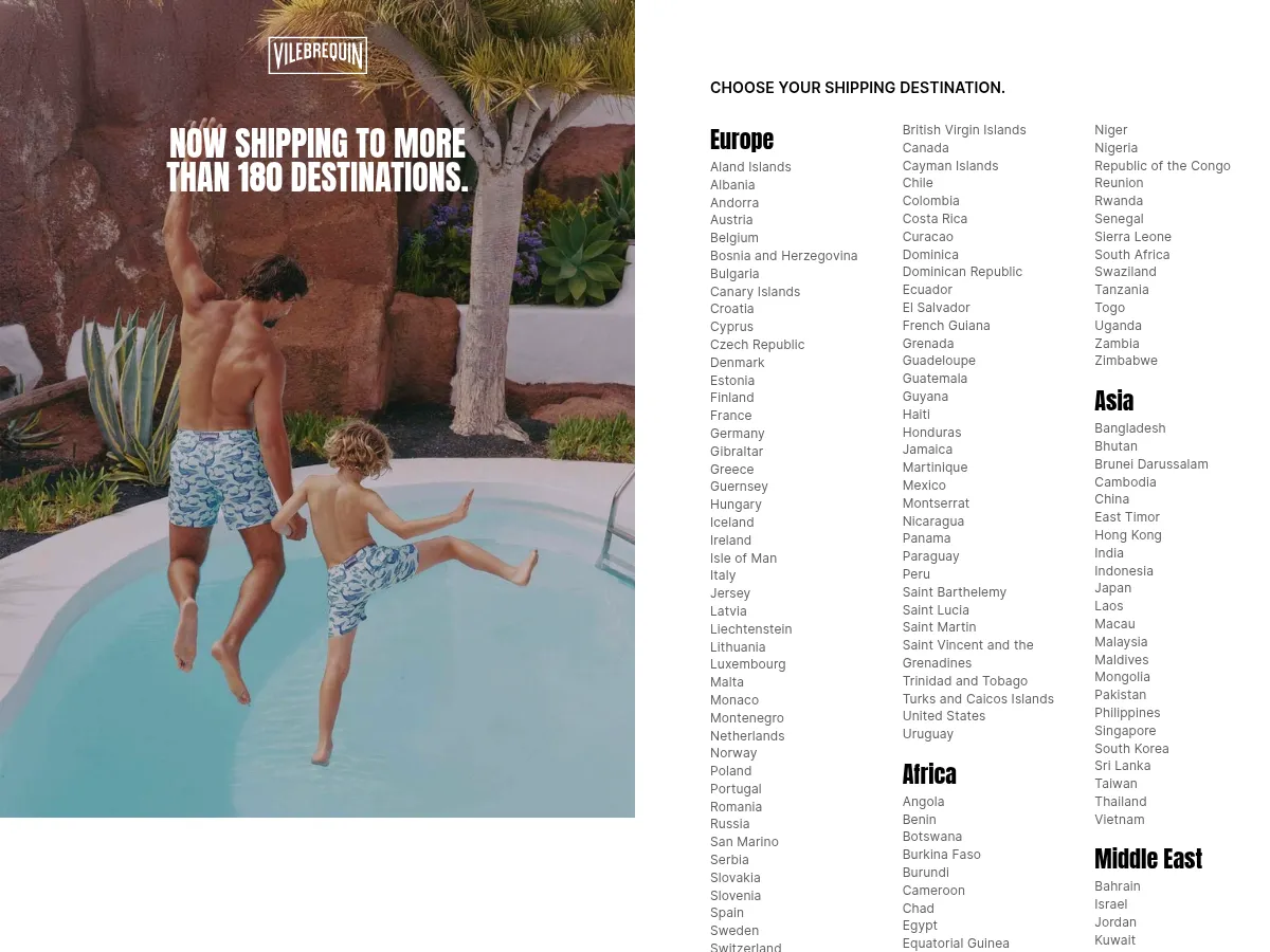 Vilebrequin Screenshot