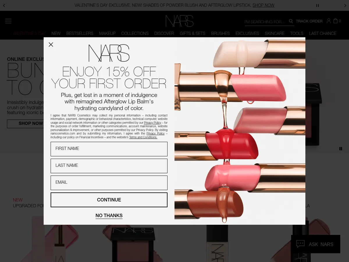 NARS Screenshot