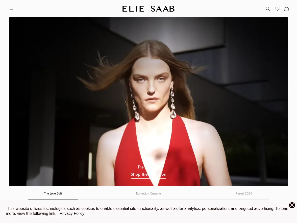 Elie Saab Screenshot