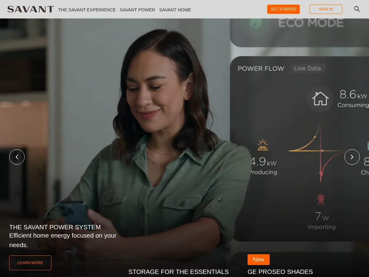 Savant Systems Screenshot