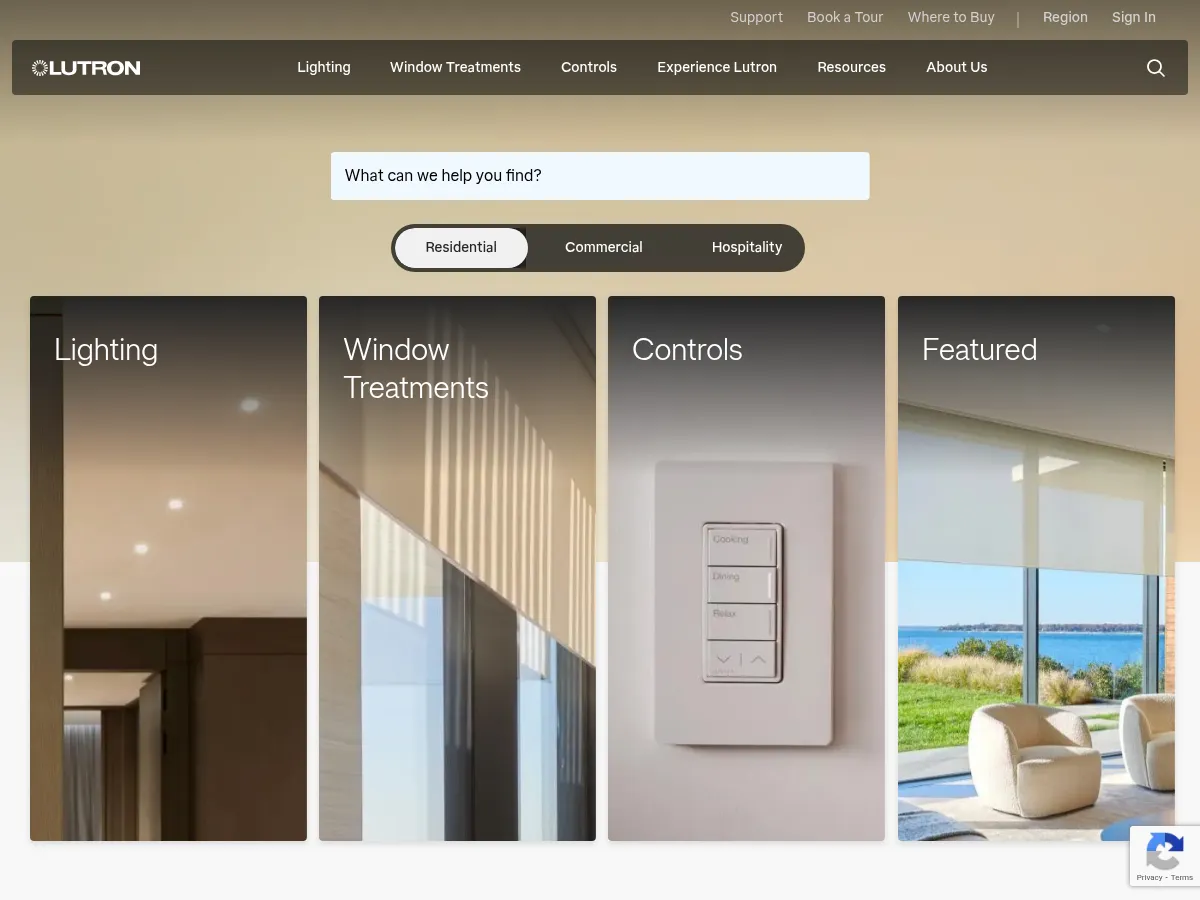 Lutron Electronics Screenshot