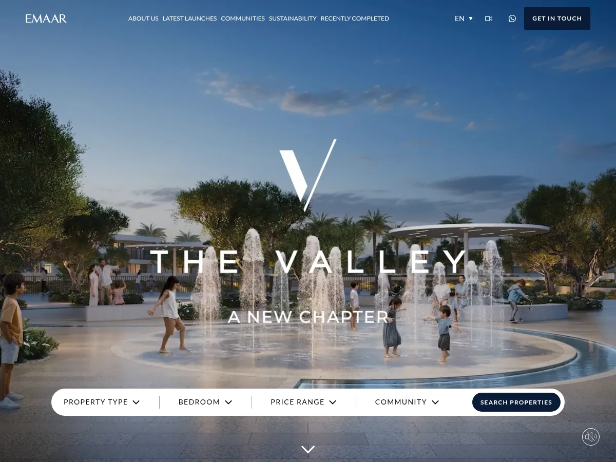 Emaar Properties Screenshot