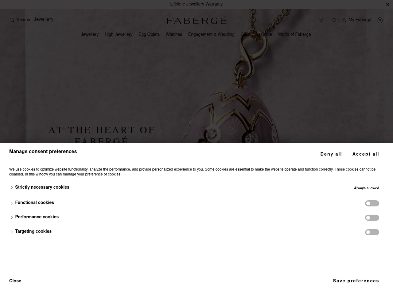 Faberge Screenshot
