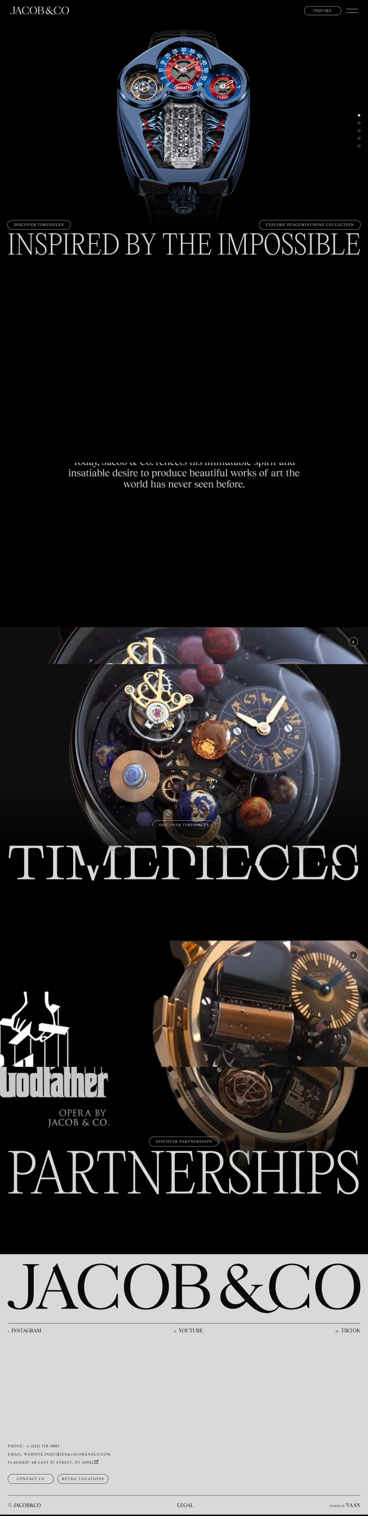 Jacob & Co. Screenshot Long