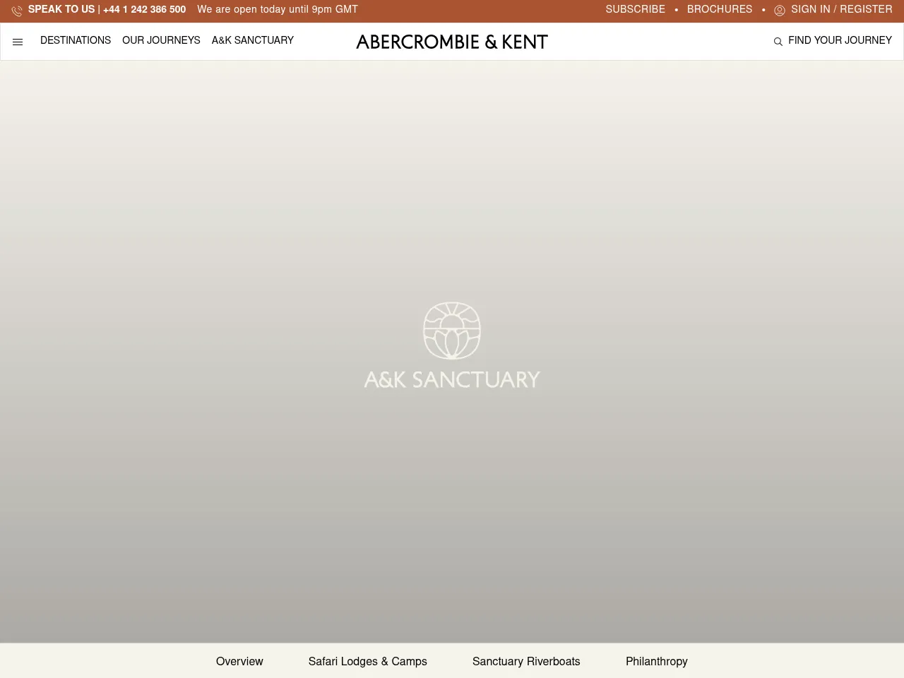 Sanctuary Retreats Screenshot