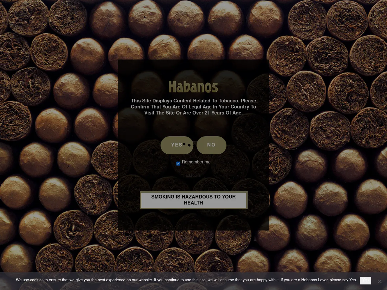 Cohiba (Habanos S.A.) Screenshot