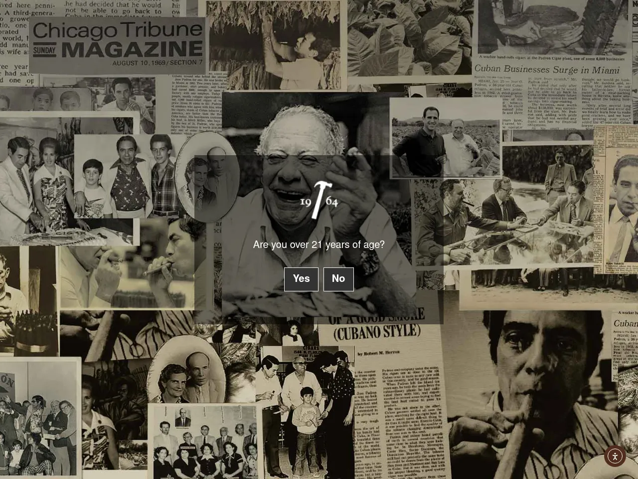 Padron Cigars Screenshot