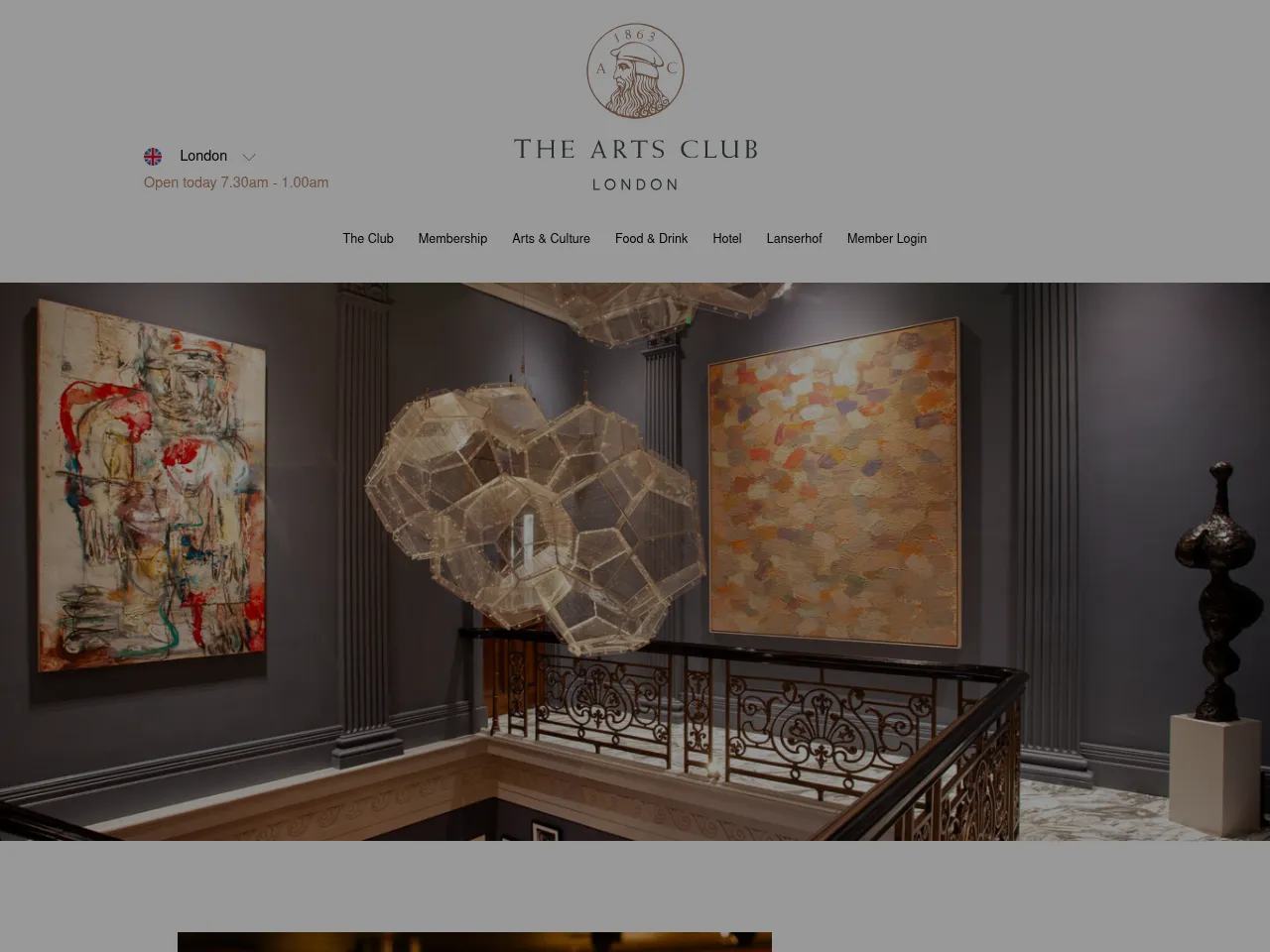 The Arts Club Screenshot