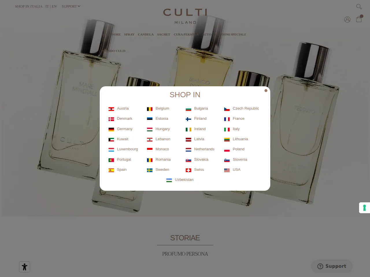 Culti Milano Screenshot