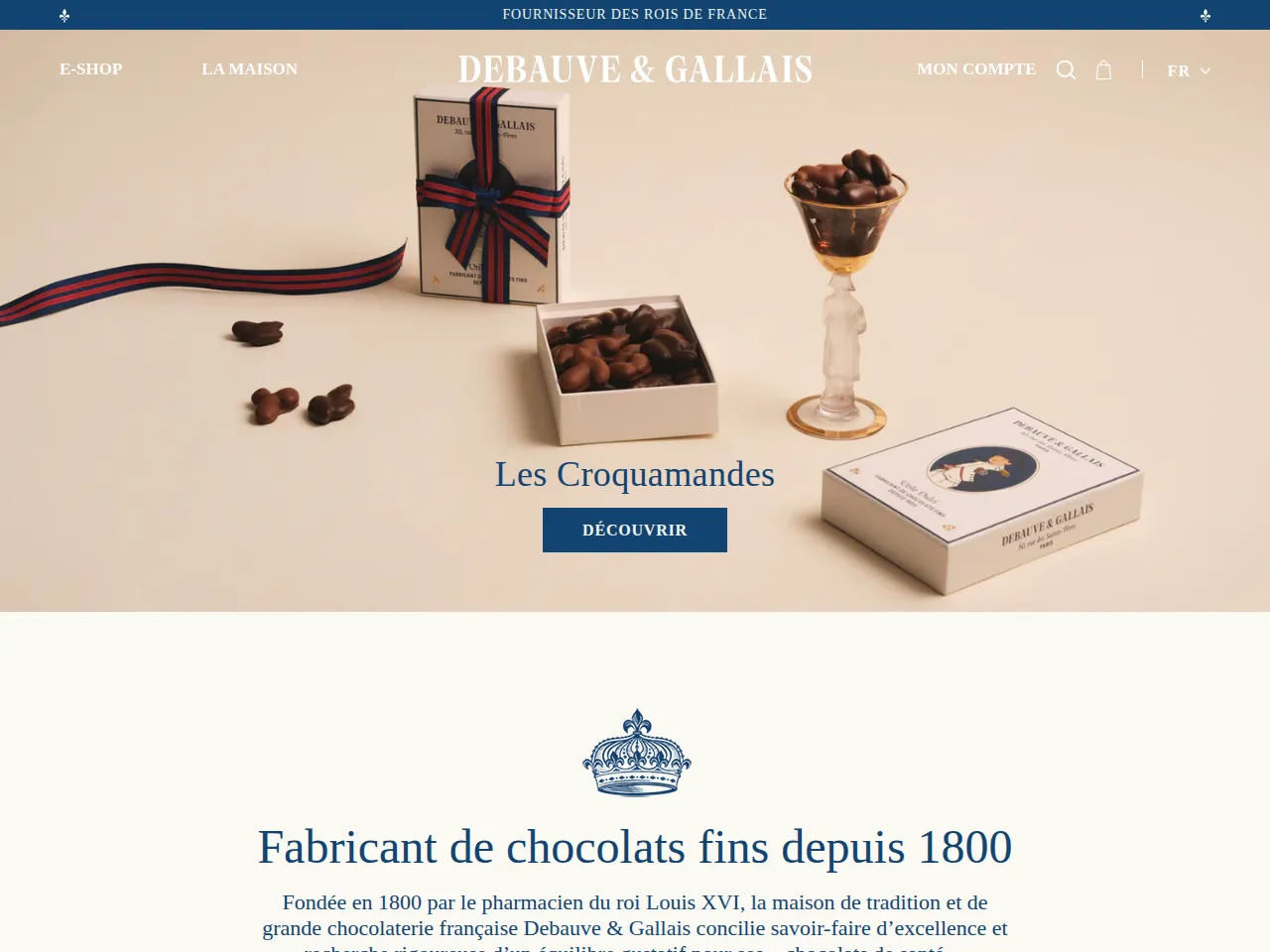 Debauve & Gallais Screenshot