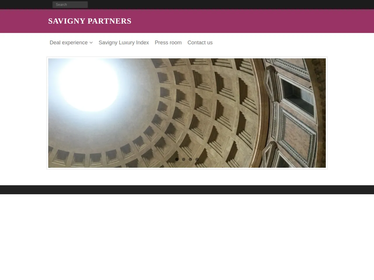 Savigny Partners Screenshot